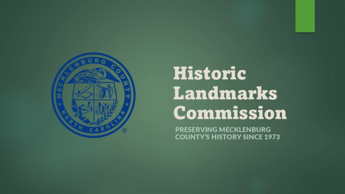 Featured image for Historic Landmarks Events